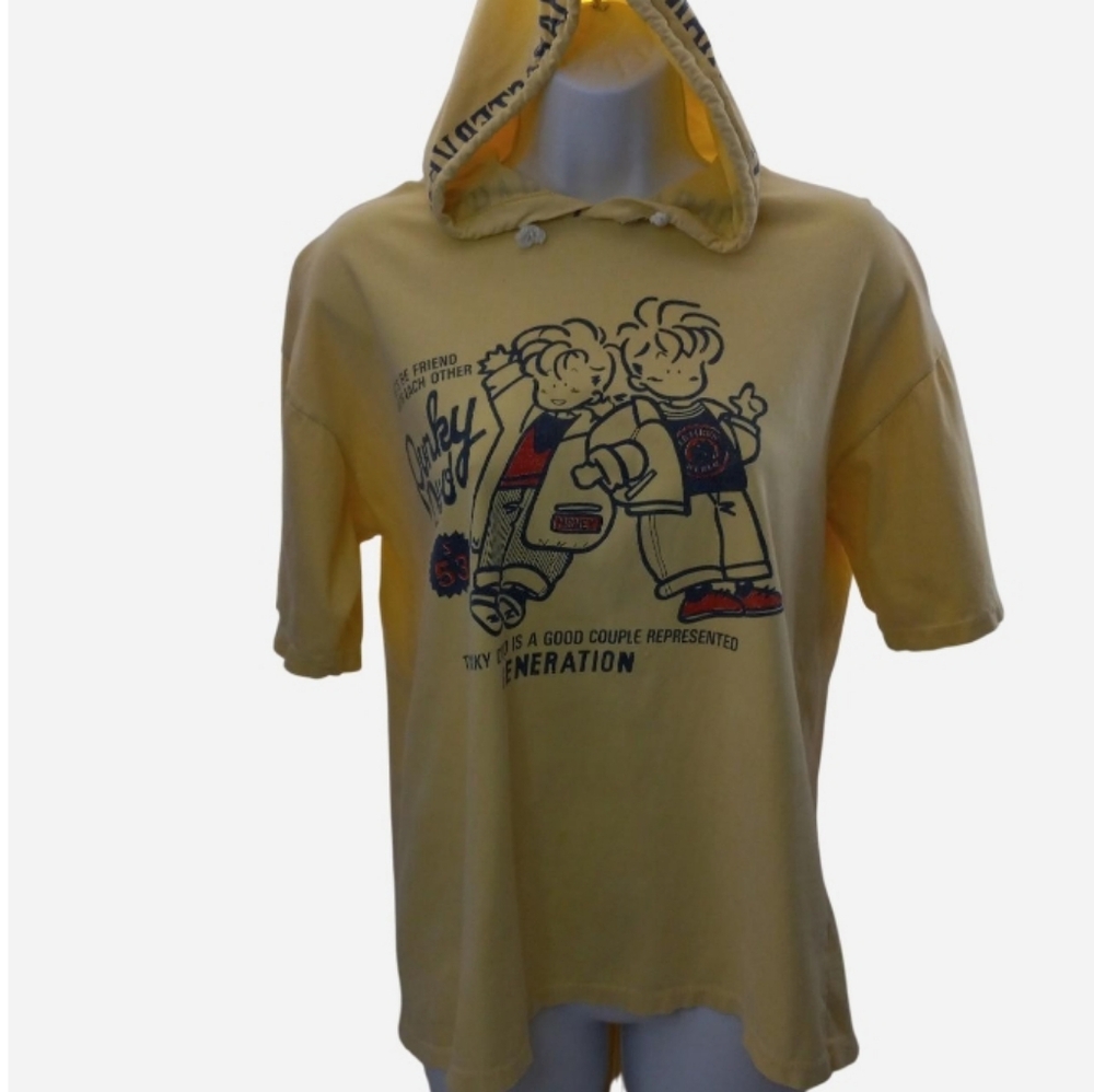 RARE Vintage The Punky Duo Hooded Tee